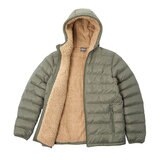 32 Degrees Men's Sherpa Lined Jacket in Green