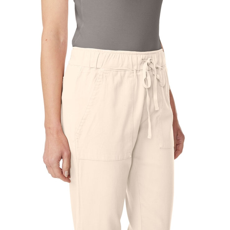 Buffalo Ladies Cargo Tencel Pant in Cream