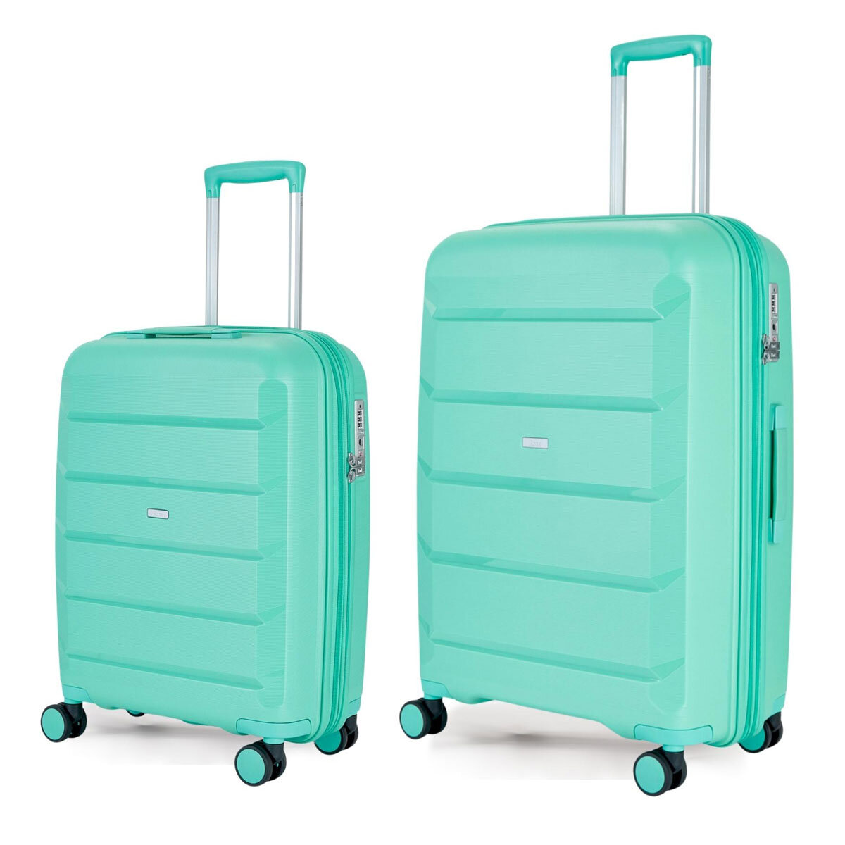 Rock Tulum 2 Piece Hardside Luggage Set in 4 Colours