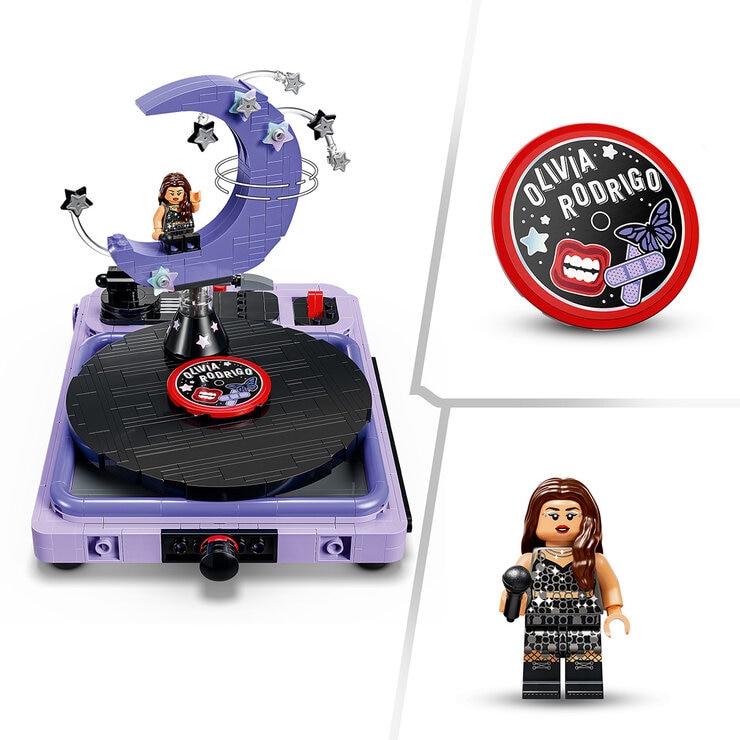 LEGO Editions Music Olivia Rodrigo - Vinyl Player - Model 43029 (14+ Years) LEGO Editions Music Olivia Rodrigo - Vinyl Player - Model 43029 (14+ Years)