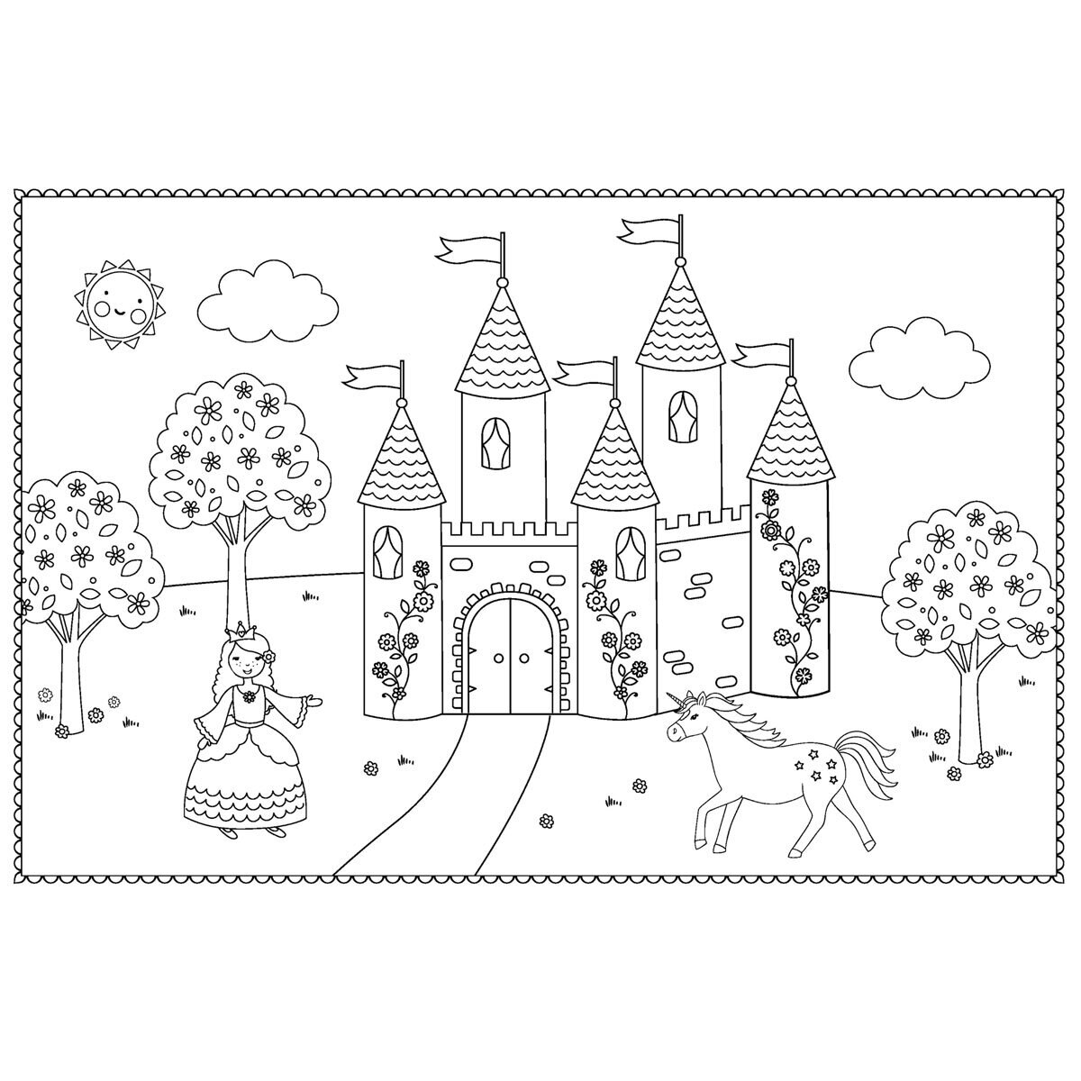 Giant Activity Pad Assortment, Unicorn Magic & Friends
