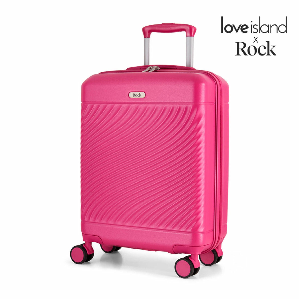 ROCK Love Island Cabin Suitcase Pink ROCK Love Island Cabin Suitcase Pink