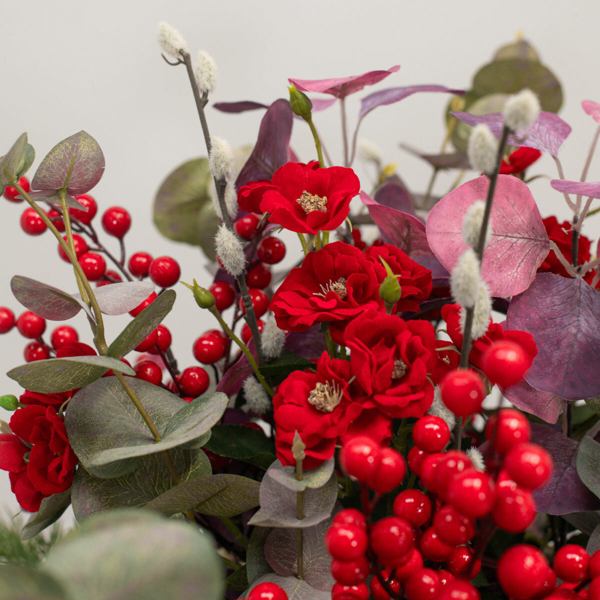 Artificial Winter Bouquet in Vase Artificial Winter Bouquet in Vase
