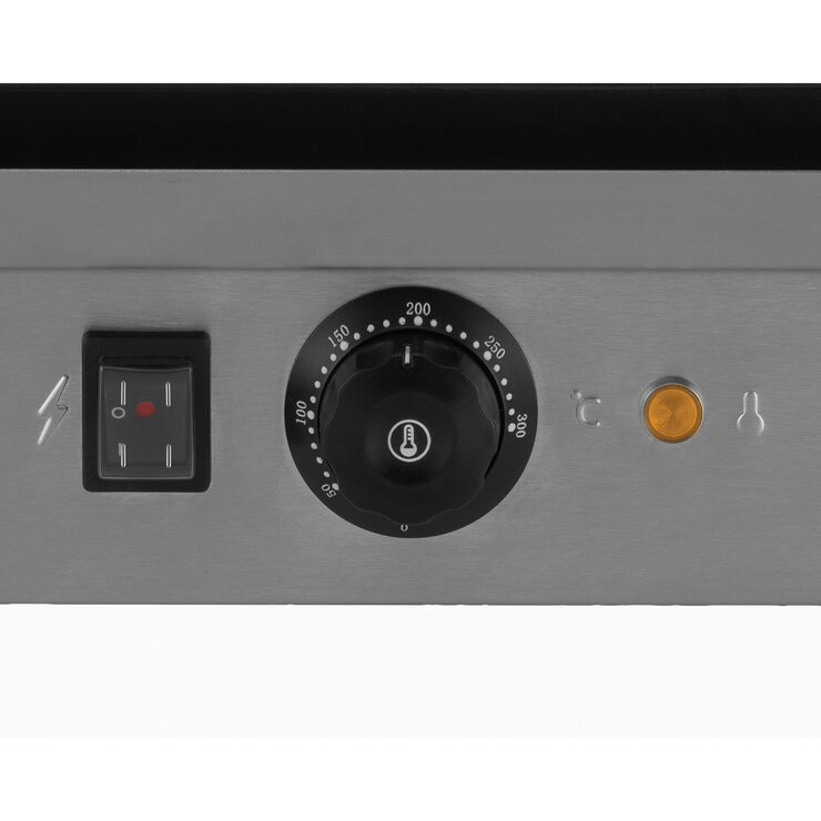 Dualit Panini Grill close up of heat control knob Dualit Panini Grill close up of heat control knob
