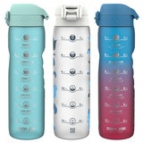 Ion8 Recyclon™ Motivator 1L Water Bottle, 3 Pack