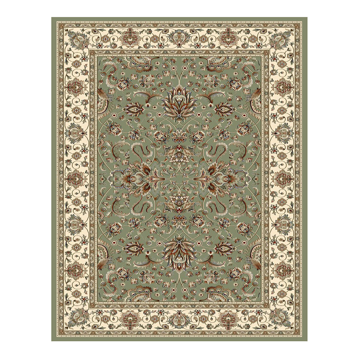 Thomasville Timeless Classic Rug in Green, 240 x 305 cm