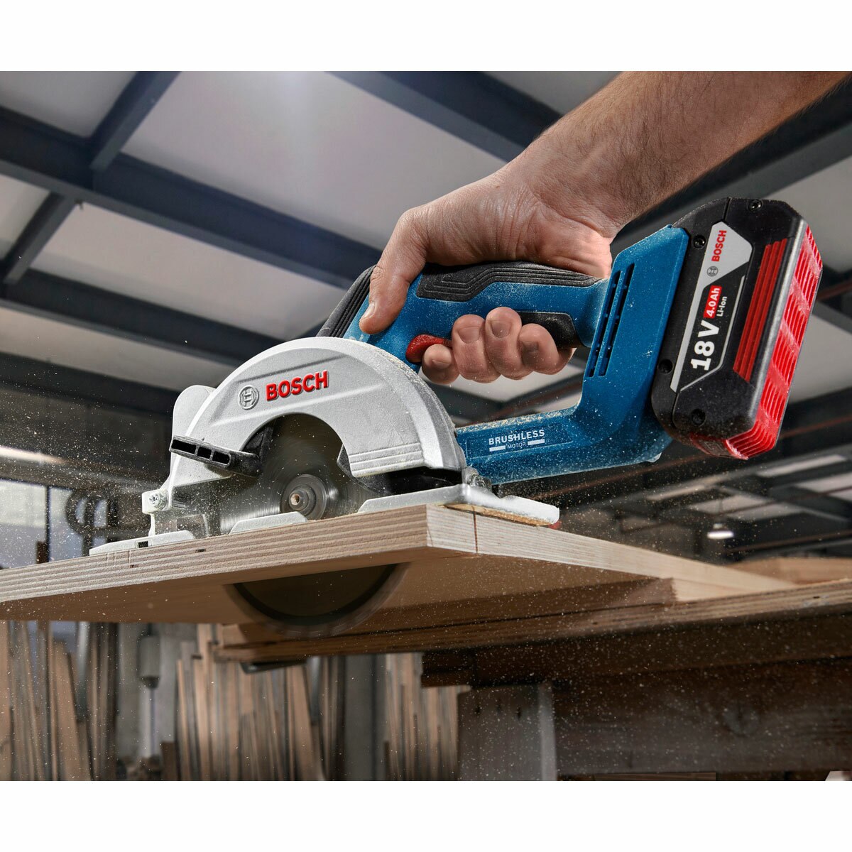 Bosch Professional 18V Power and Hand Tool Kit Including 3 x 4.0Ah Batteries, Charger and Tool Bag