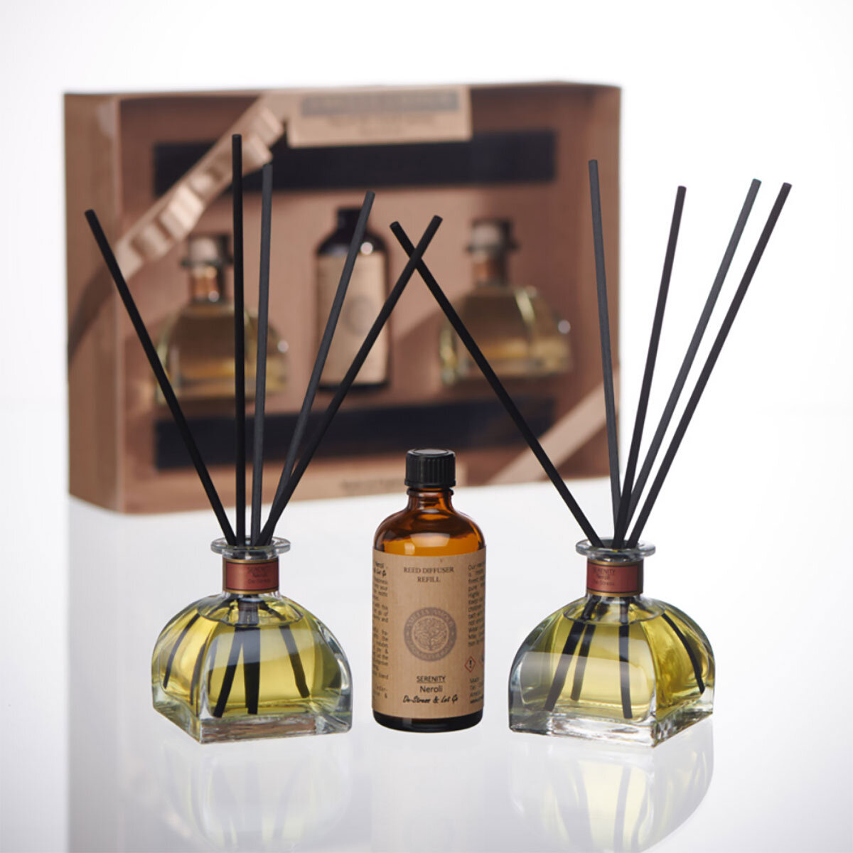 Amelia Amour Aromatherapy 2 x 100ml Reed Diffuser Gift Set