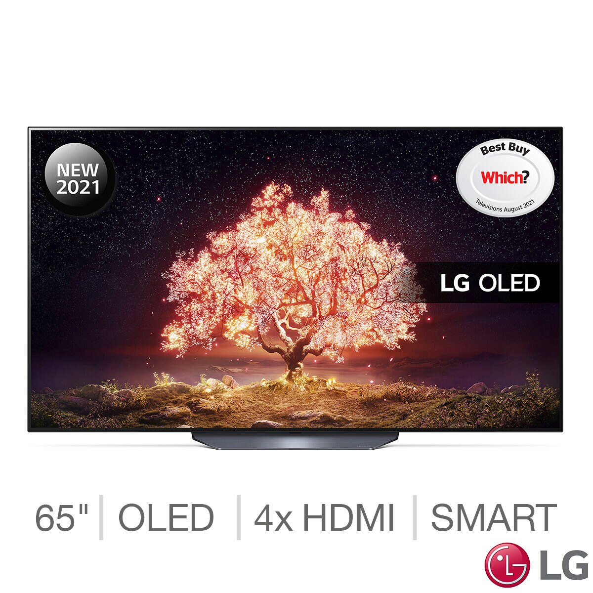 LG OLED65B16LA 65 Inch OLED 4K Ultra HD Smart TV Costco UK