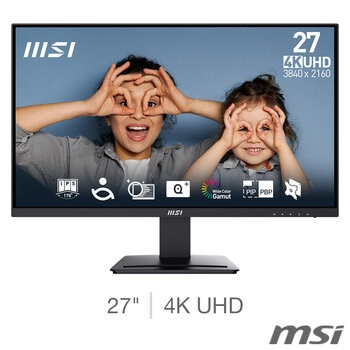 MSI MP273U Pro 60Hz 4k UHD Gaming Monitor, 9S6-3PB4CH-210
