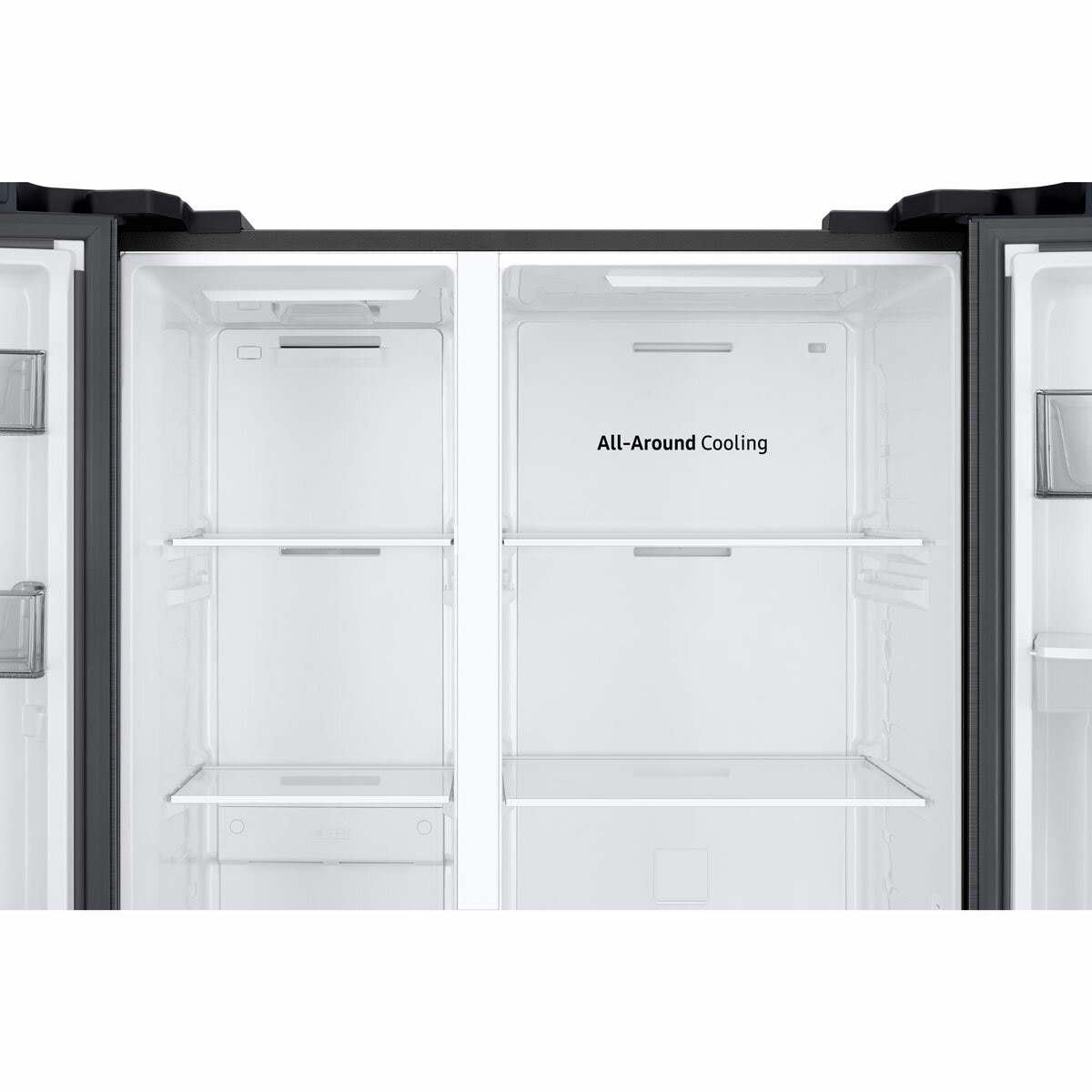 Samsung Series 7 SpaceMax, RS57DG410EB4EU Side by Side Fridge Freezer, E Rated in Black