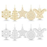 Buy 5pc Ornaments Combined Overview Image at Costco.co.uk