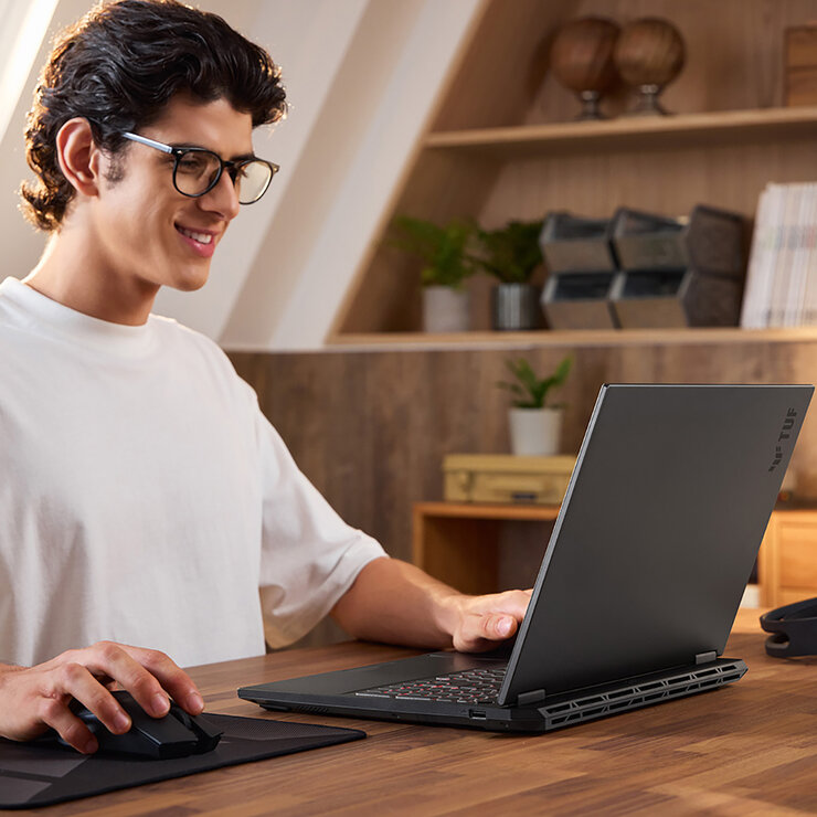 ASUS TUF A16, AMD Ryzen 7, 16GB RAM, 1TB SSD, NVIDIA GeForce RTX 5060, 16" Gaming Laptop, FA608UM-RV010W