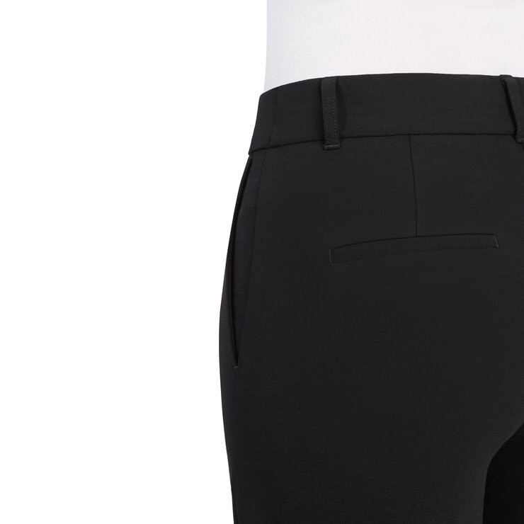 Dalia Ladies Pleated Crepe Wide Leg Pant