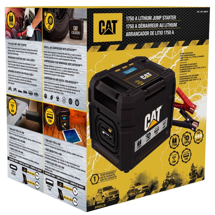Cat 1750 Digital Jump Starter PPSCL3I at costco.co.uk