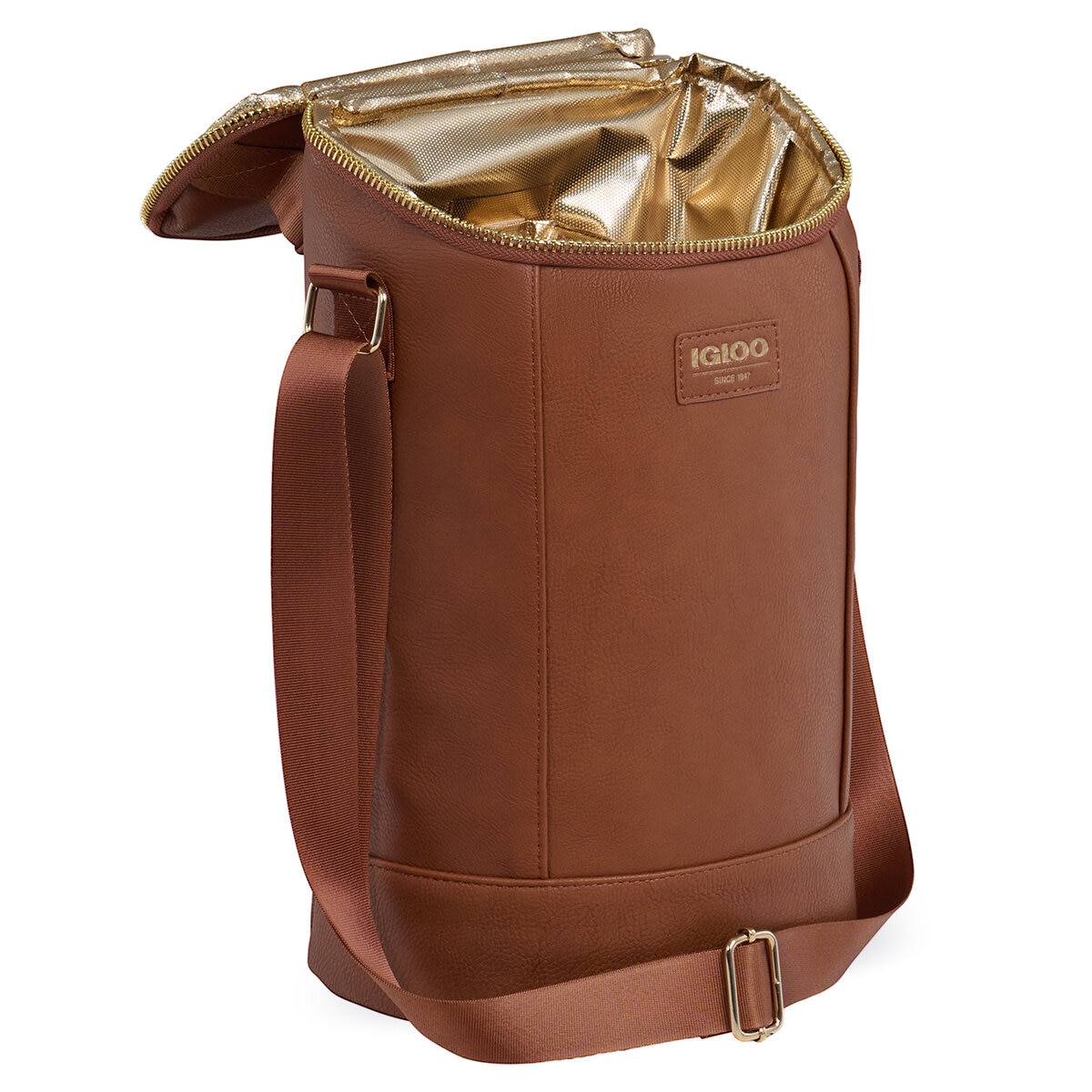 Igloo Wine Tote Cognac