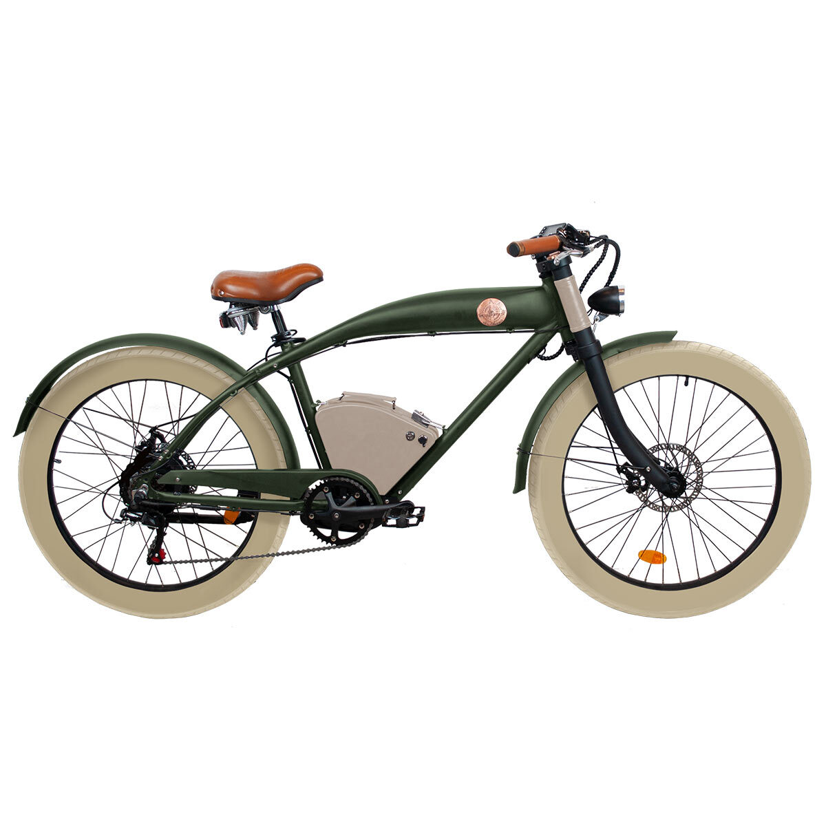 Image for Shadow British Green Rayvolt Clubman E Bike