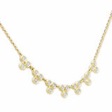 0.38ctw Round Brilliant Cut Diamond Necklace, 18ct Yellow Gold