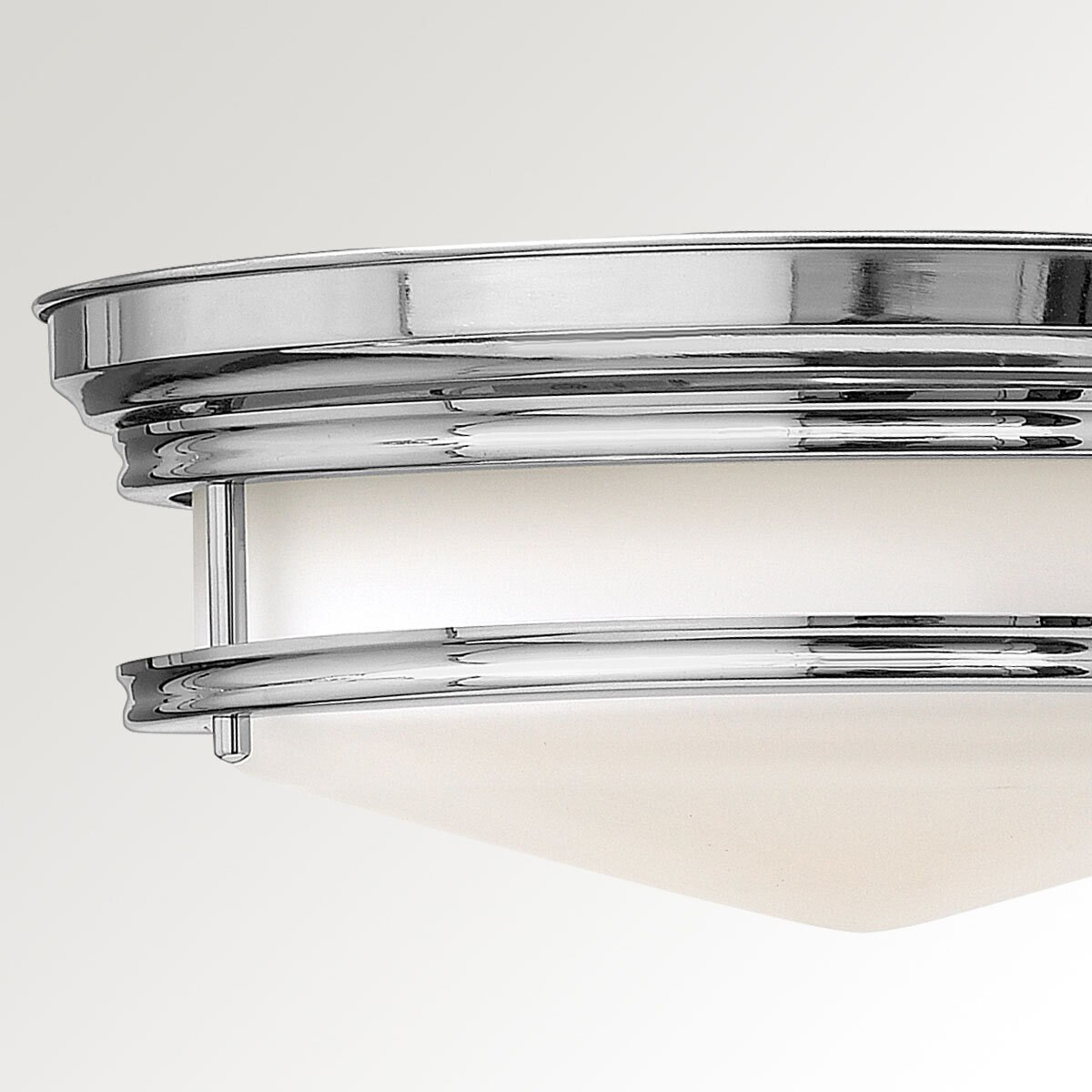 Hadley 3 Light Flush - Chrome