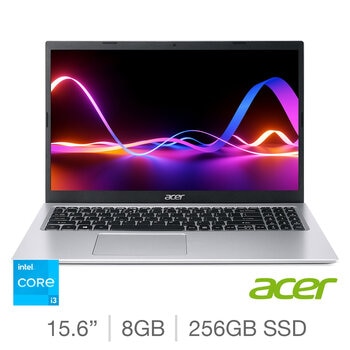 Acer Aspire 3, Intel Core i3, 8GB RAM, 256GB SSD, 15.6 Inch Laptop, NX.AT0EK.009