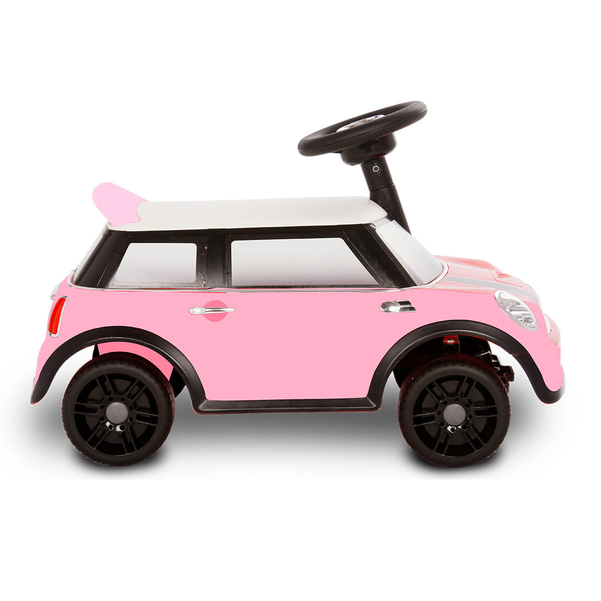 Rollplay MINI Cooper Children's Foot-To-Floor Ride On - Pink (18+ Months)