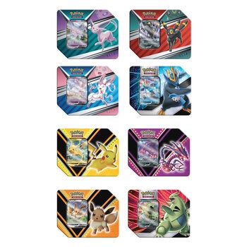 Pokémon V Tins 4 Pack, Assortment of Two (6+ Years)