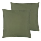 Furn Wrap Outdoor Cushion 2 Pack in Olive, 43 x 43 cm