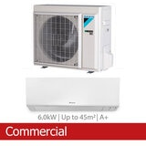 Installed Daikin Perfera 6.0kW Single Split Air Conditioning Unit for Commercial Use