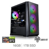 Buy AWD-IT Mesh 5, AMD Ryzen 5, 16GB RAM, 1TB SSD, NVIDIA GeForce RTX 3060, Gaming Desktop PC at Costco.co.uk