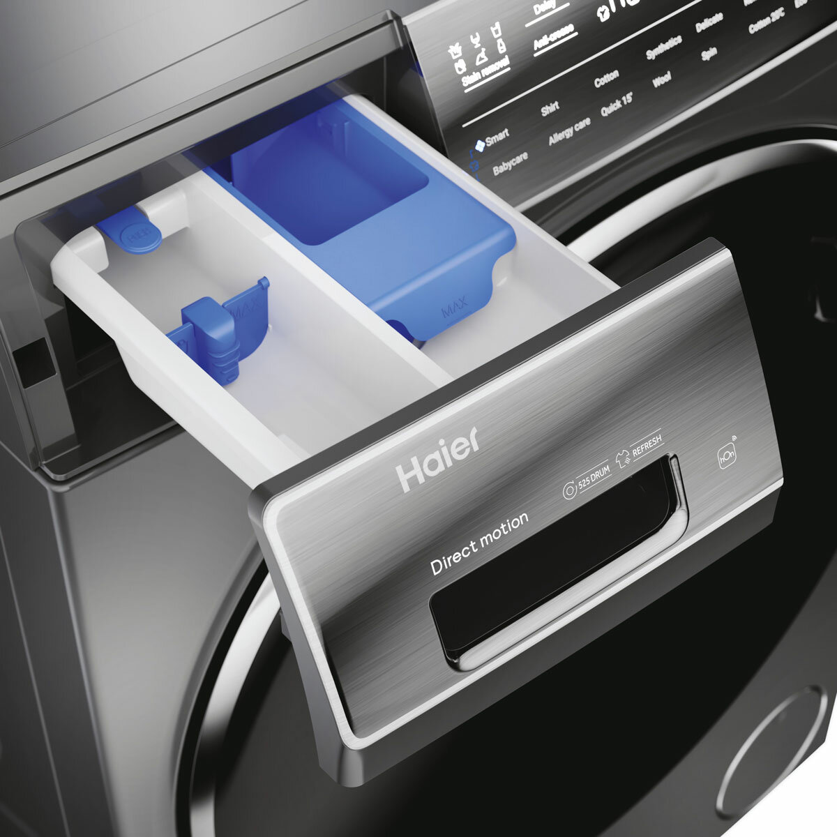 Haier I-Pro 7 Series HW100-B14979S8U1, 10kg, Washing Machine A Rated in Graphite