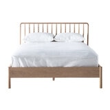Gallery Wycombe Natural Oak Bed Frame, King