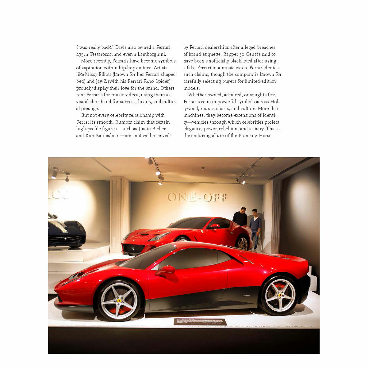 Ferrari Icons of Excellence Ferrari Icons of Excellence
