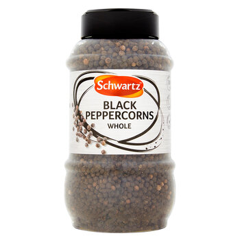 Schwartz Whole Black Peppercorns, 460g