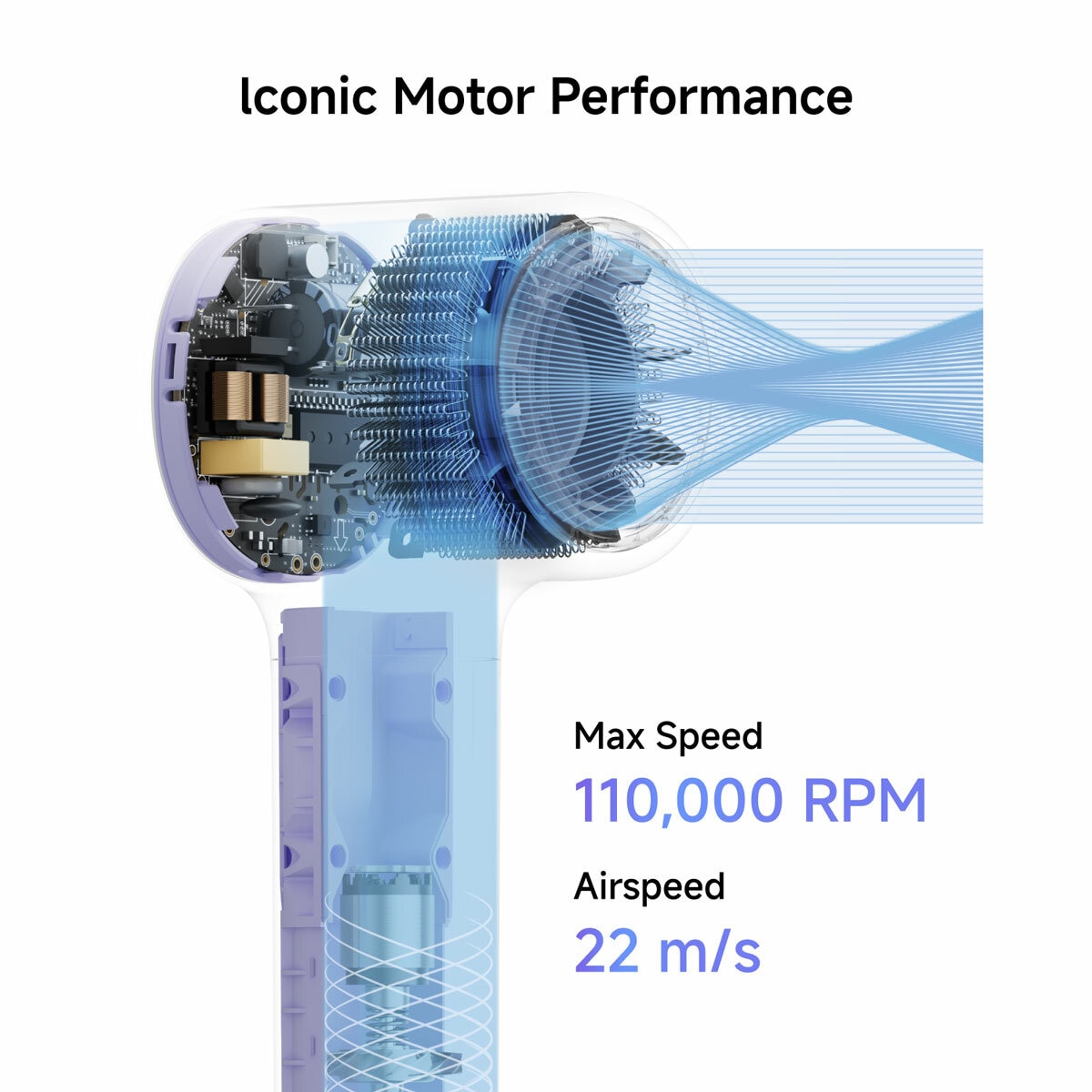 Laifen Neo Series Hair Dryer in Black