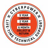 Buy CyberPower, AMD Ryzen 7 9800X3D, 32GB RAM, 2TB SSD, NVIDIA GeForce RTX 5070, Gaming Desktop PC at costco.co.uk