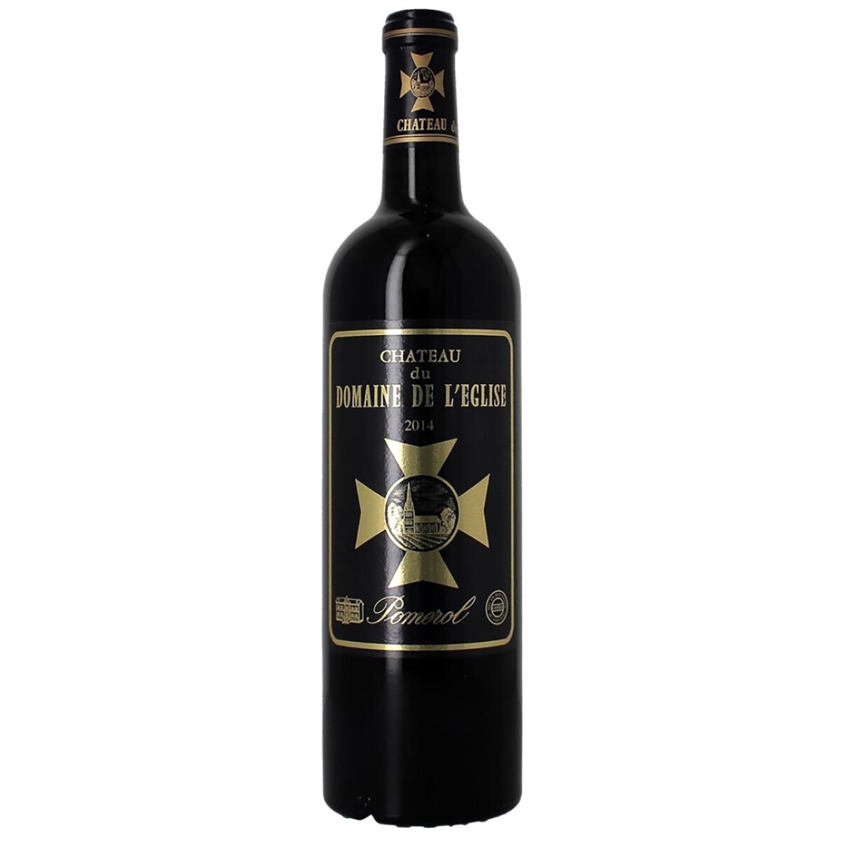 Cut out image of wine on white background front facing