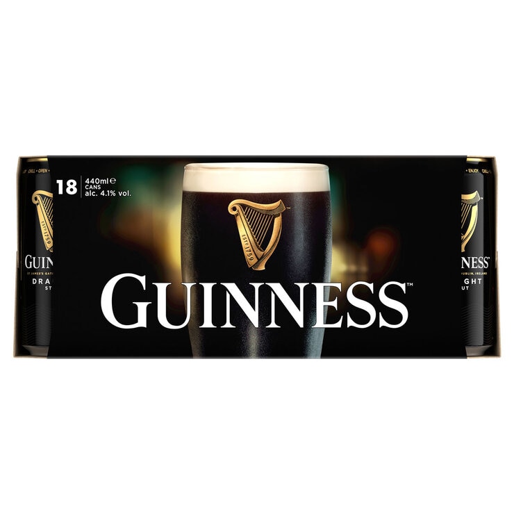 DRAUGHT GUINNESS 18/440ML DRAUGHT GUINNESS 18/440ML
