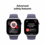 Buy Apple Watch Series 11 GPS, 42mm Silver Aluminium Case with Purple Fog Sport Band - M/L, MEU74MP/A at costco.co.uk