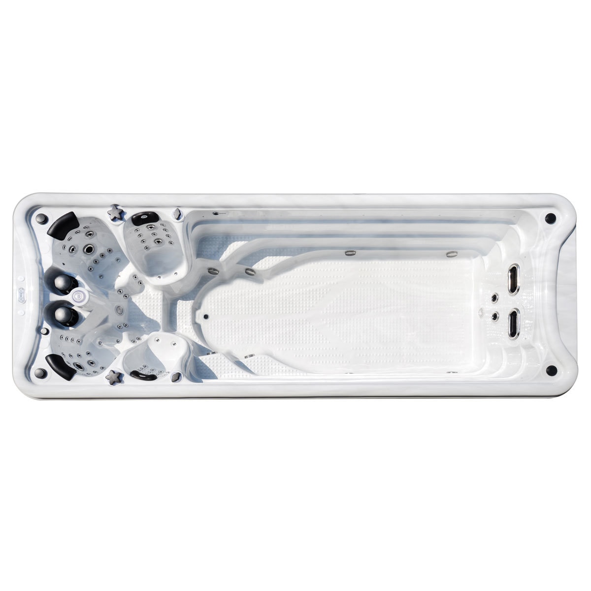 Platinum Spas Poseidon 18ft (5.5m) 59-Jet, 4 Seater Swim Spa - Delivered and Installed