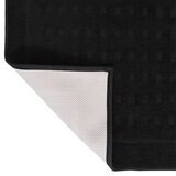 Whitley Willows Bath Mat in Black, 91 x 60 cm Whitley Willows Bath Mat in Black, 91 x 60 cm