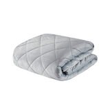 Image of folded blanket on white background