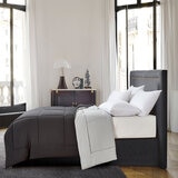 Hotel Grand Reversible Coverless Double Duvet in Black