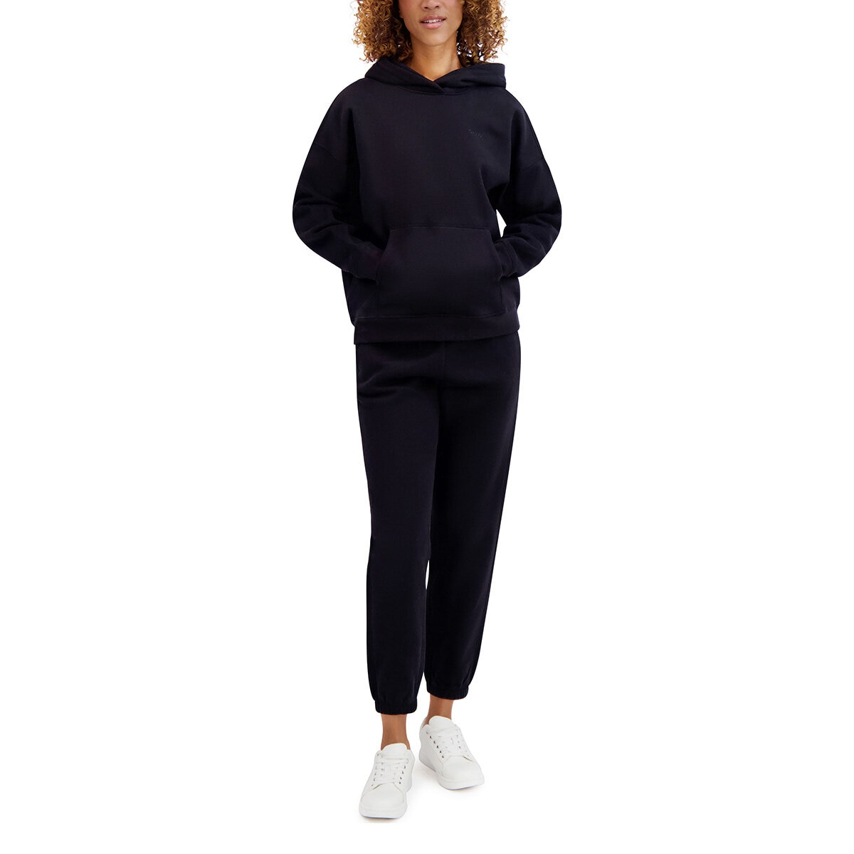 DKNY Sport Women's Fleece Hoodie in Black
