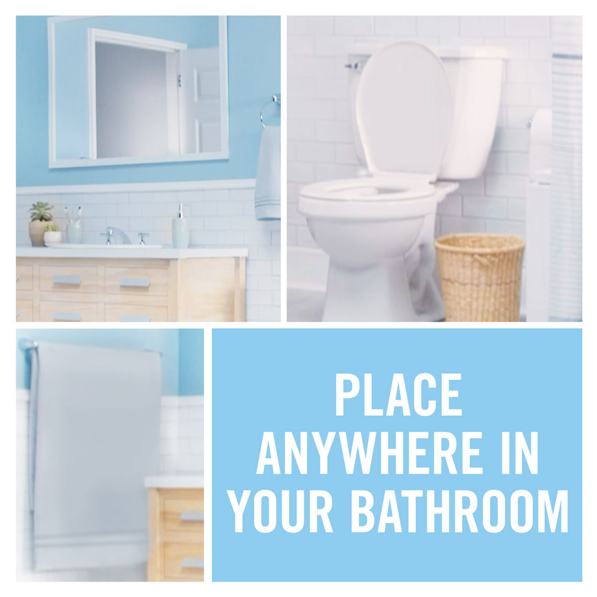 Place Anywhere in Bathroom