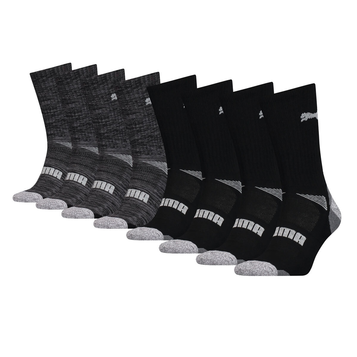 Puma Men's Crew Socks, 8 Pack in 