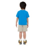 Skechers Kids Tee & Short 3 Piece Set in Orange