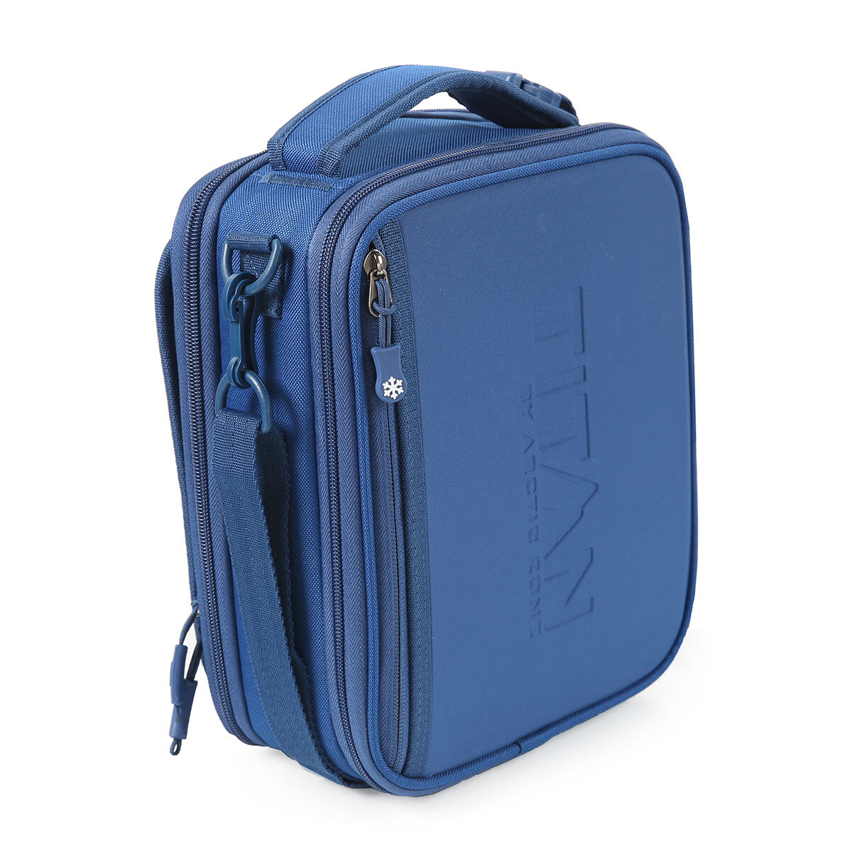 Titan Fridge Cold, Crush Resistant Lunch Pack with 2 Ice Walls in Blue