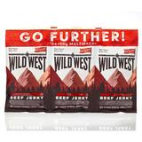 Wild West Beef Jerky one triple pack