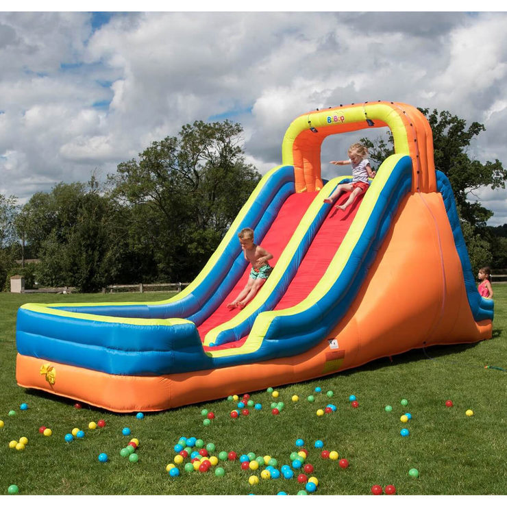 my first splash and slide costco