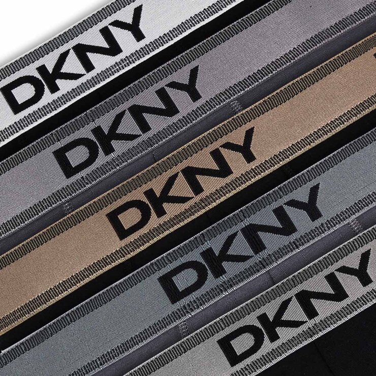 DKNY Men's Modal Boxer, 5 Pack